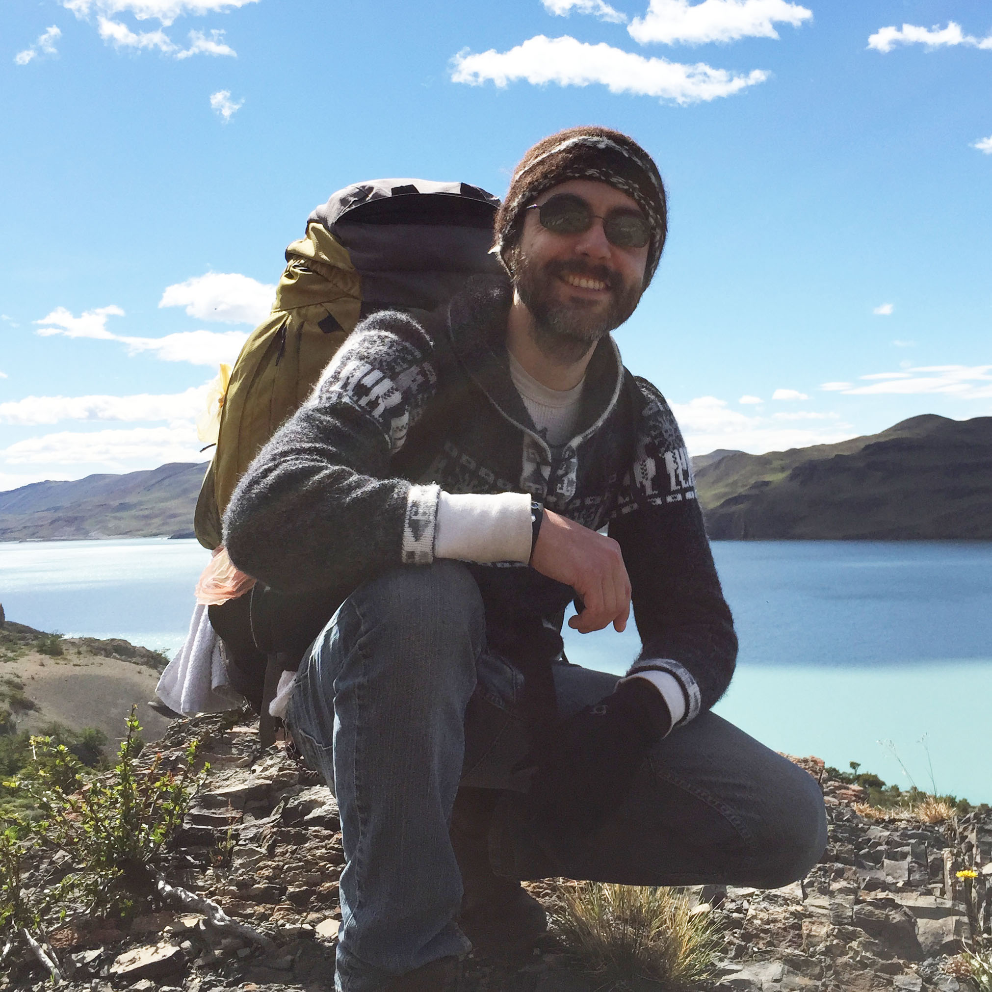 Fer Ramirez in Patagonia.